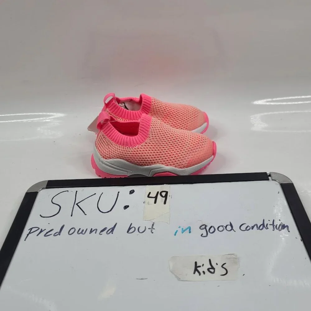 Cat & Jack Girl's Pink Mesh Slip-On Outdoor Casual Water Shoes Size 5